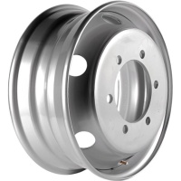 Фото колесного диска Asterro 1757A 6x17.5 6*245 ET116 DIA202 Silver Штампованный