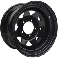 Off Road Wheels УАЗ 7x16 5*139.7 ET20 DIA110.1 Black Штампованный