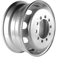 Asterro 1707C 6x17.5 10*225 ET111 DIA176 Silver Штампованный