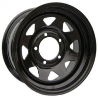 IKON MG81 7x15 5*139.7 ET20 DIA98.5 Black Штампованный