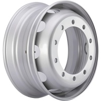 Asterro 2239M 11.75x22.5 10*335 ET135 DIA281 Silver Штампованный