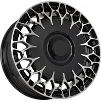 FF KF54 7x17 4*98 ET40 DIA73.1 Black Polish Литой