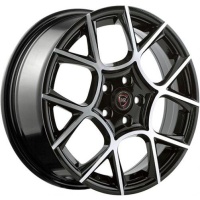 Фото колесного диска NZ F-26 6x14 4*100 ET43 DIA60.1 BKF Литой