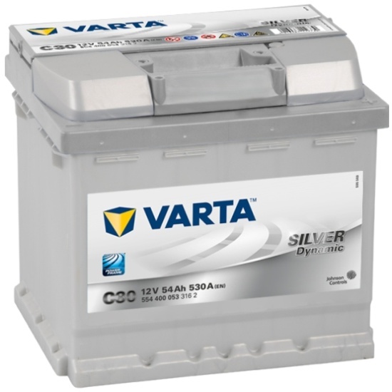 АКБ VARTA Silver Dynamic 6СТ-54 C30