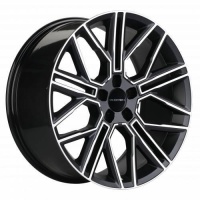 Khomen KHW 2101 9.5x21 5*112 ET36 DIA66.6 Black-FP Matt Литой