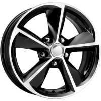K&K КС681 6.5x16 5*115 ET41 DIA70.1 Алмаз черный Литой