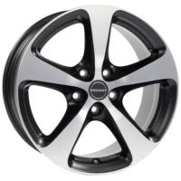 Borbet CC 7x16 5*115 ET40 DIA70.1 Black Polished Glossy Литой