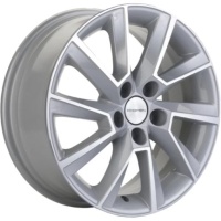 Khomen KHW 1604 6x16 5*100 ET40 DIA54.1 F-Silver-FP Литой
