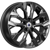 K&K Морейн 6.5x17 5*100 ET45 DIA67.1 Кварц Литой