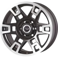 Lizardo XH296 8x18 6*139.7 ET10 DIA106.1 CBMF Литой