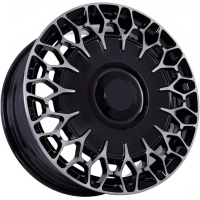 FF KF54 7x17 4*98 ET40 DIA73.1 Gloss Black Tinted Литой