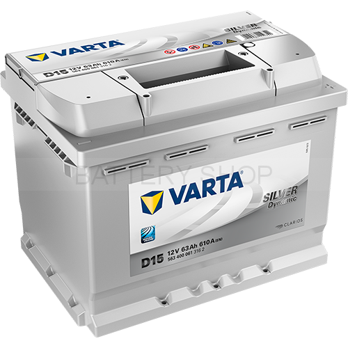 АКБ VARTA Silver Dynamic 6СТ-63 D15