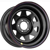 Off Road Wheels Isuzu/Toyota/Nissan 10x16 6*139.7 ET-44 DIA110.1 Black Штампованный