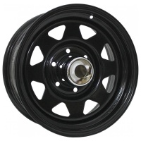 IKON MG82 8x15 5*139.7 ET-19 DIA110.5 Black Штампованный