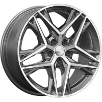 Скад Челси 8x18 5*130 ET50 DIA71.6 Алмаз графит Литой