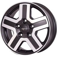 Proma TY99 Bus 6x15 5*118 ET68 DIA71.1 Алмаз матовый Литой