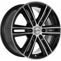 X'trike X-124 7.5x17 6*114.3 ET30 DIA67.1 BKFP Литой