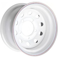 Off Road Wheels Land Rover 8x16 5*165.1 ET-24 DIA125 White Штампованный