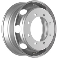 Accuride 8/275/221/136 6.75x19.5 8*275 ET136 DIA221 Silver Штампованный