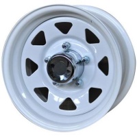 Magnum MG81 7x15 5*139.7 ET15 DIA98.5 White Штампованный