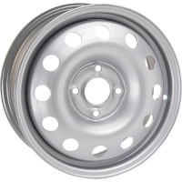 Trebl 8030T 6x15 5*100 ET55 DIA56.1 Silver Штампованный