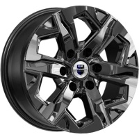 K&K Тейт 7x17 6*114.3 ET30 DIA66.1 Кварц Литой