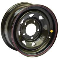 Off Road Wheels Nissan/Toyota 8x17 6*139.7 ET-10 DIA110.1 Black Штампованный