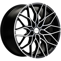Khomen KHW 1902 8.5x19 5*108 ET48 DIA60.1 Black-FP Литой