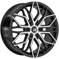 LS RC103 8.5x19 6*139.7 ET36 DIA100.1 BKF Литой