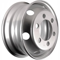 Фото колесного диска Asterro 1769D 6.75x17.5 6*222.25 ET123 DIA164 Silver Штампованный