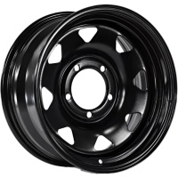Фото колесного диска Trebl Off-road 02 8x16 5*139.7 ET-20 DIA110.1 Black Штампованный