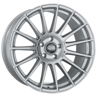 OZ Superturismo Dakar 11x20 5*130 ET48 DIA71.6 Matt Race Silver Black Lettering Литой