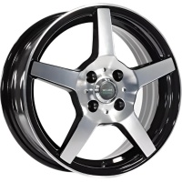 Megami AF-07 6.5x16 4*98 ET35 DIA58.6 BKF Литой