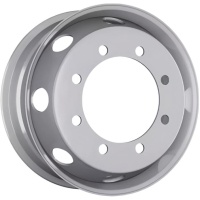 Фото колесного диска Asterro 8/275/221/130 6.75x17.5 8*275 ET130 DIA221 Silver Штампованный