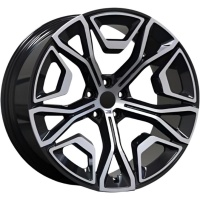 Фото колесного диска BMW NEW 918M1 11x22 5*112 ET28 DIA66.6 Gloss Black Face Кованый