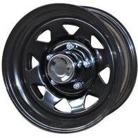 Magnum MG81 7x15 5*139.7 ET15 DIA98.5 Black Штампованный