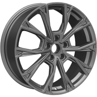 Khomen KHW 1907 7.5x19 5*120 ET30 DIA66.1 Gray Литой