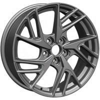 Khomen KHW 1722 6.5x17 5*108 ET33 DIA60.1 Gray Литой