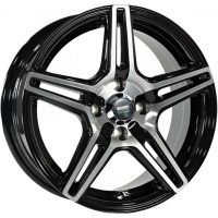 Megami MGM-38 6.5x15 4*98 ET35 DIA58.6 BKF Литой