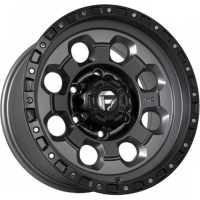 FF Q820 8x15 6*139.7 ET0 DIA110.1 Matt Gunmetal with Matt Black Литой