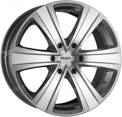 MAK Fuoco 6 7.5x17 6*139.7 ET25 DIA106.1 Hyper Silver Литой