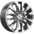 Фото колесного диска K&K КР007 8x20 6*139.7 ET55 DIA100.1 Diamond gloss graphite Литой