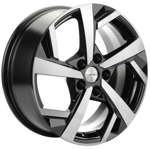 Khomen KHW 1712 7x17 5*114.3 ET40 DIA57.1 Black-FP Литой