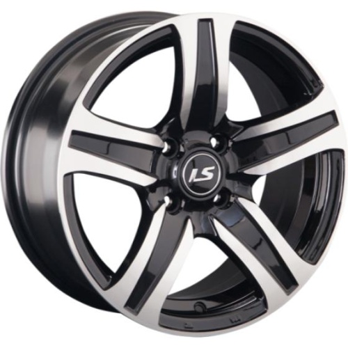 Фото колесного диска LS 145 6.5x15 5*100 ET38 DIA57.1 BKF Литой