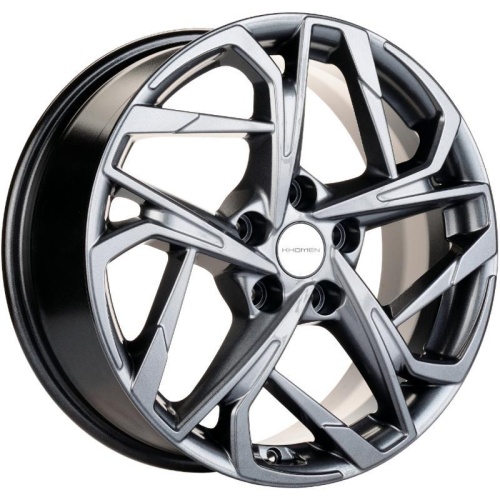 Khomen KHW 1716 7x17 5*108 ET50 DIA63.3 Gray Литой