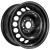 Magnetto 16010 6.5x16 5*114.3 ET38 DIA67.1 Black Штампованный