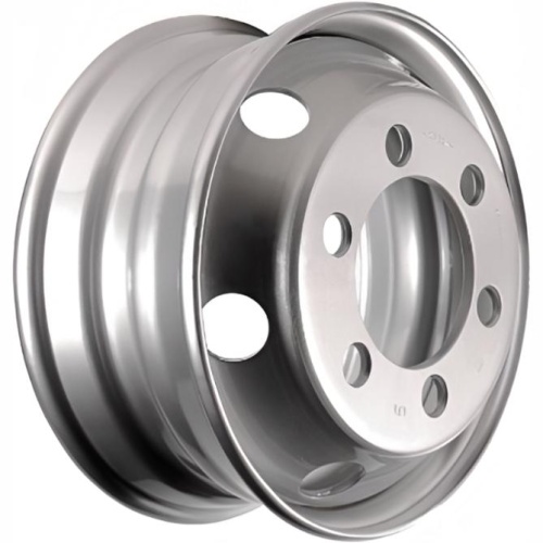 Фото колесного диска Asterro 1769D 6.75x17.5 6*222.25 ET123 DIA164 Silver Штампованный