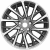 Khomen KHW 1804 7.5x18 5*108 ET47 DIA60.1 Black Литой