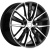 Khomen KHW 1807 8x18 5*108 ET47 DIA60.1 Black-FP Литой