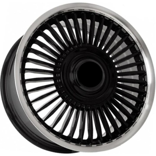 Фото колесного диска FF REW026 7.5x17 5*114.3 ET35 DIA73.1 Black Machined Lip Литой